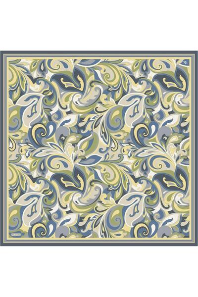 Armine Desenli Saf Ipek Sura Eşarp 9323- 80