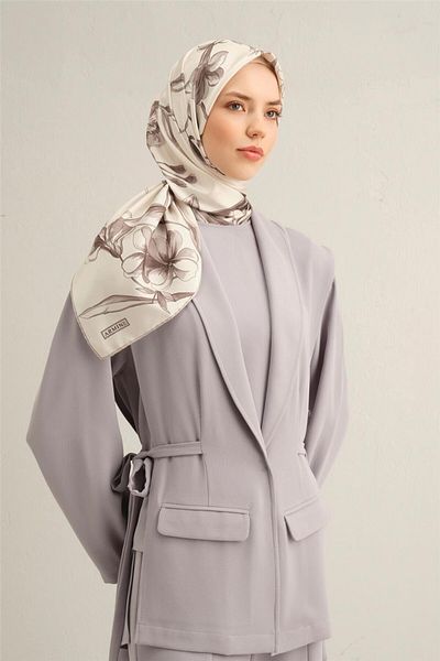 Armine Φουλάρι με σχέδιο Pure Silk Twill 9324- 80
