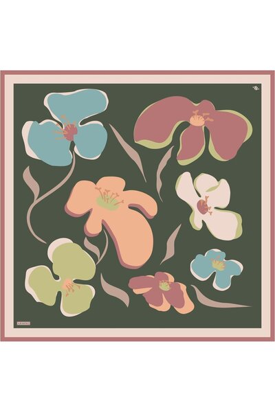 Armine Κασκόλ Sura από καθαρό μετάξι με σχέδιο 9317- 82