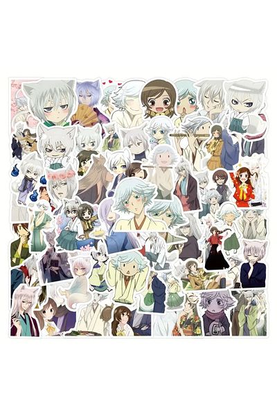 Major Selection 50 αυτοκόλλητα Anime 'Kamisama Kiss' - Σετ αυτοκόλλητων για φορητό υπολογιστή, φορητό υπολογιστή και tablet
