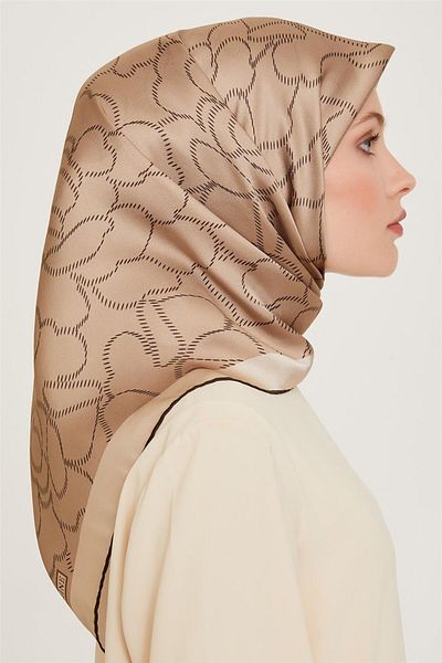 Armine Φουλάρι Twill Pure Non-Silk 9222d 33