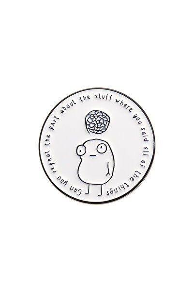 Choice QHXZ2455 دبابيس مينا مضحكة للصحة العقلية، رسوم متحركة إبداعية، كل الأش...