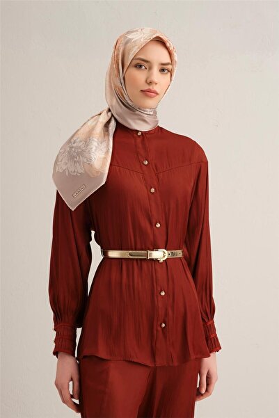 Armine Eșarfă Sura din mătase pură cu model 9330- 31