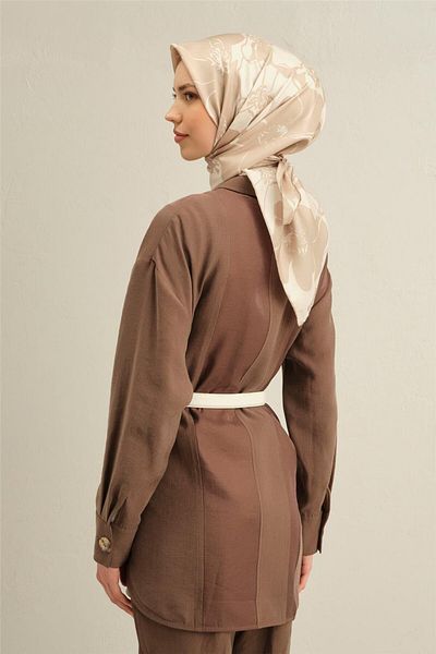 Armine Φουλάρι με σχέδιο Pure Silk Twill Μοντέλο: 9344-31