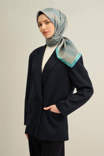 Armine Класичний шарф з чистого шовку з візерунком 9319D 50