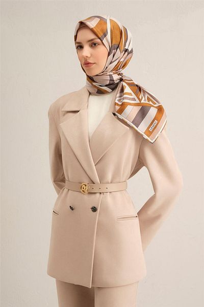 Armine Φουλάρι με σχέδιο Pure Silk Twill 9336- 83