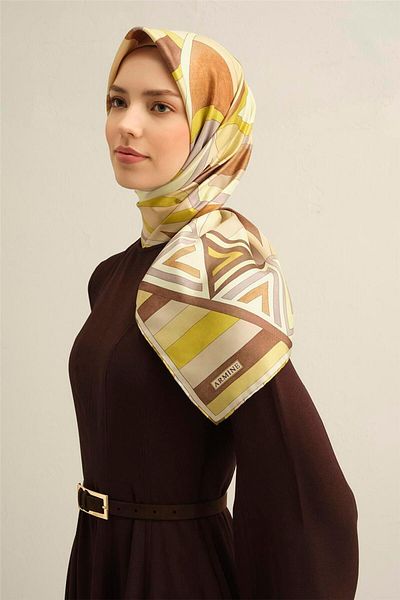Armine Φουλάρι με σχέδιο Pure Silk Twill 9336- 38