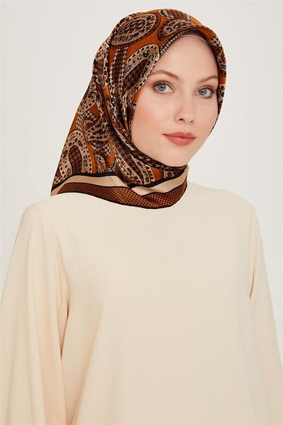 Armine Φουλάρι Twill Pure Silk 9208d 08