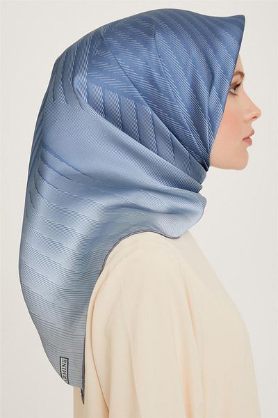 Armine Eșarfă din mătase pură din twill 9237d 32