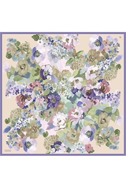 Armine Desenli Saf Ipek Sura Eşarp 9334- 33