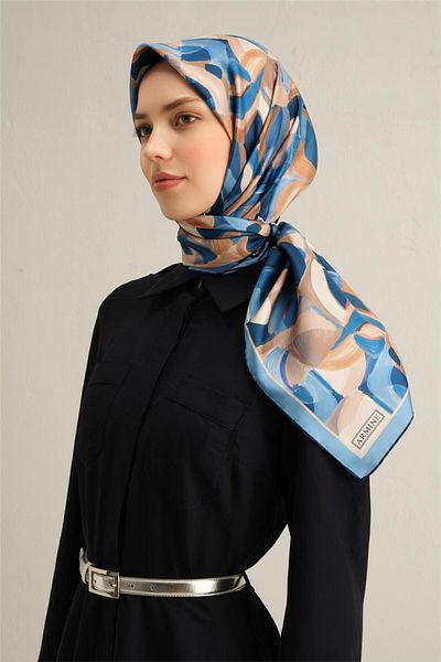 Armine Φουλάρι με σχέδιο Pure Silk Twill 9329- 83
