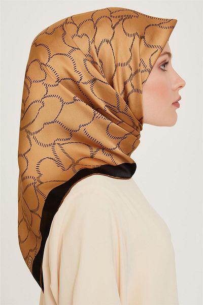 Armine Φουλάρι Twill Pure Silk 9222d 01