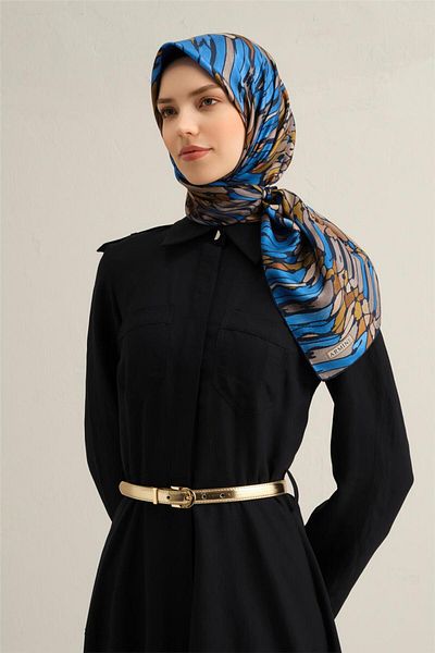 Armine Κασκόλ με μοτίβο Pure Silk Twill 9335- 01