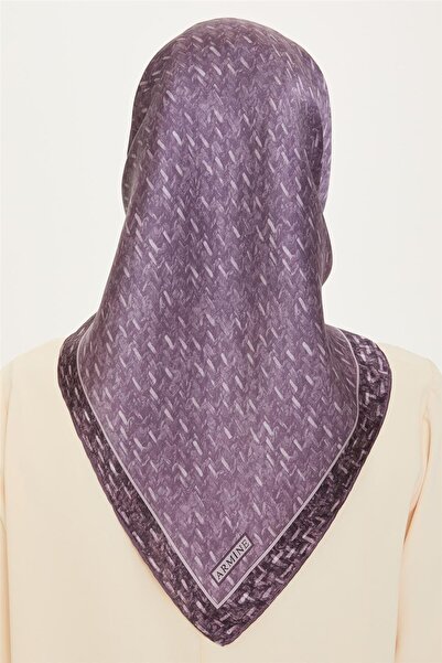 Armine Twill Saf Ipek Eşarp 9230d 84