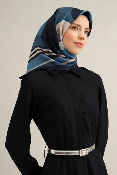 Armine Φουλάρι με σχέδιο - Pure Silk Twill 9313- 86