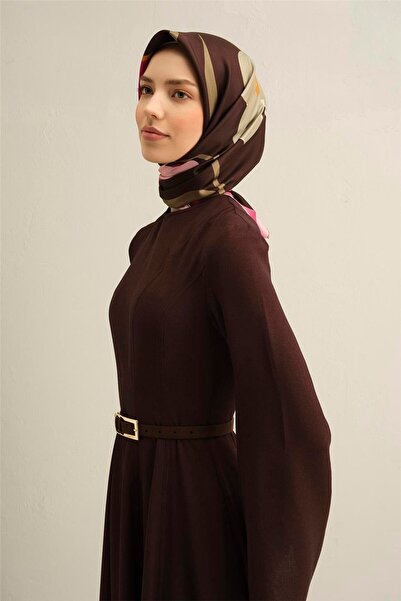 Armine Шарф з візерунком з чистого шовку Сура 9317- 36