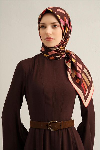 Armine Φουλάρι Sura από καθαρό μετάξι με σχέδιο 9341- 34