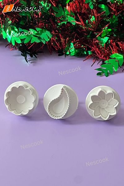 nescook Jam Cookie Mould / Press-On Cutter / Cookie Mold / Sugar Dough Mould
