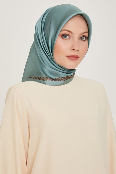 Armine Twill Silk Scarf 9260D - 37
