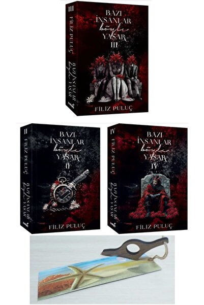 İndigo Kitap Bazı İnsanlar Böyle Yaşar 2 3 4 Ciltsiz Set Kitap Okuma Yüzüğü H...