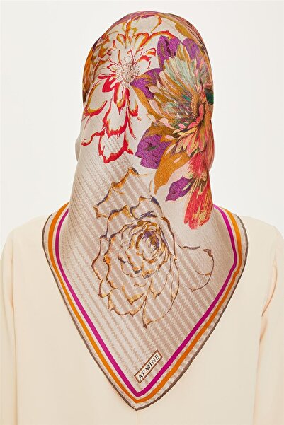 Armine Το Twill Pure Silk Scarf 9220D ονομάζεται με τον αριθμό 05 Mode