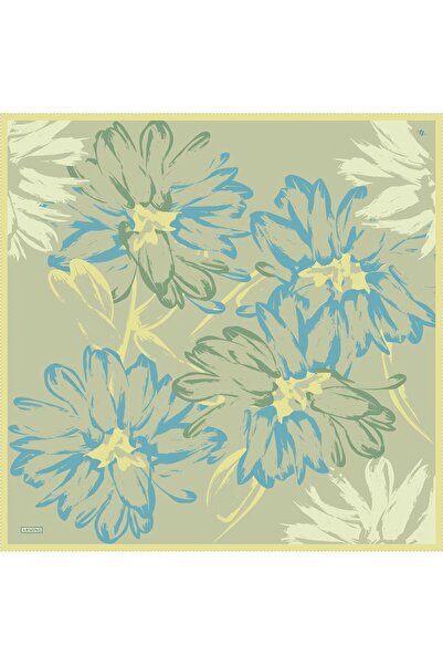 Armine Desenli Saf Ipek Sura Eşarp 9322- 12