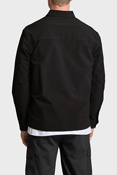 BOSS Streç Su İtici Logolu Relaxed Fit Kent Yaka Gömlek Erkek GÖMLEK 50533265 001