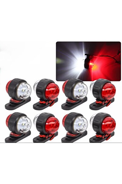 AHMET OTOMOTİV (8 ADET) MİNİ TAKOZ KÖŞE AYDINLATMA LED LAMBA KÜÇÜK 12V-24V