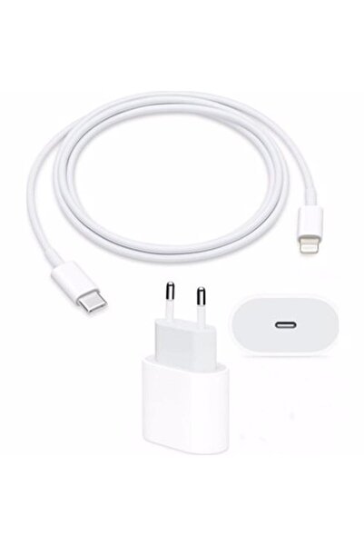 TRUVA Macbook Ipad Iphone 11 / 12 - Pro Max Mini Uyumlu 20w Adaptör Kablo Usb...