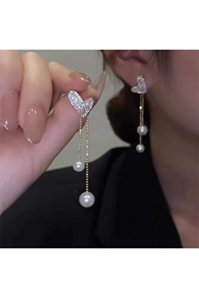 Choice أقراط ZT5310 2 قطعة من أقراط اللؤلؤ العصرية للنساء للسفر في الهواء الط...