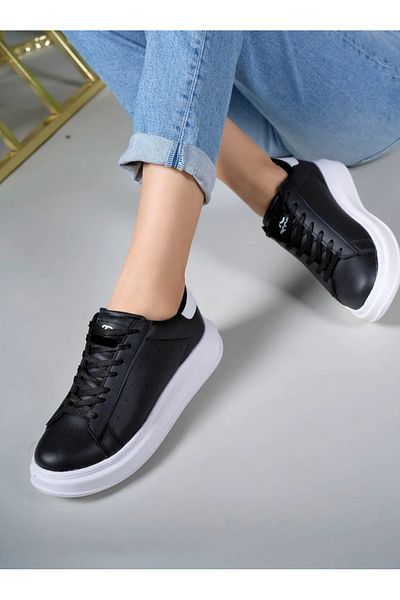 Elit 577 Black Comfortable Lightweight Orthopedic Daily Women's Sports Shoes