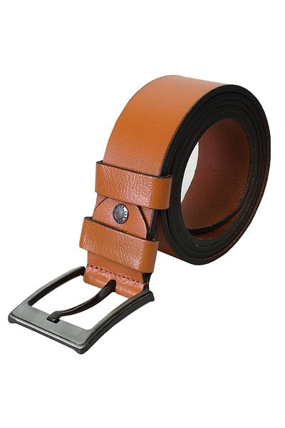 tambattal Δερμάτινη ζώνη - Μεγάλο μέγεθος 4,5 cm