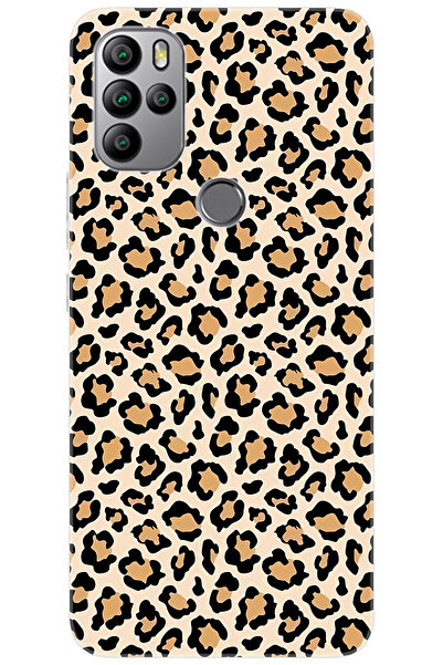 General Mobile GM 21 PRO (G700/G701) Uyumlu Kılıf Desen Baskılı Silikon Leopa...
