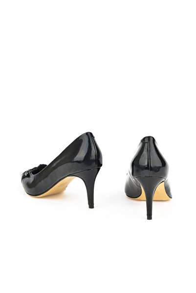 Ziya Жіночі шкіряні туфлі на підборах - чорні 1511030Z2544