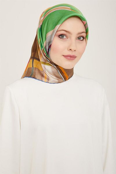 Armine Twill Silk Scarf 24Ya9147 36 37
