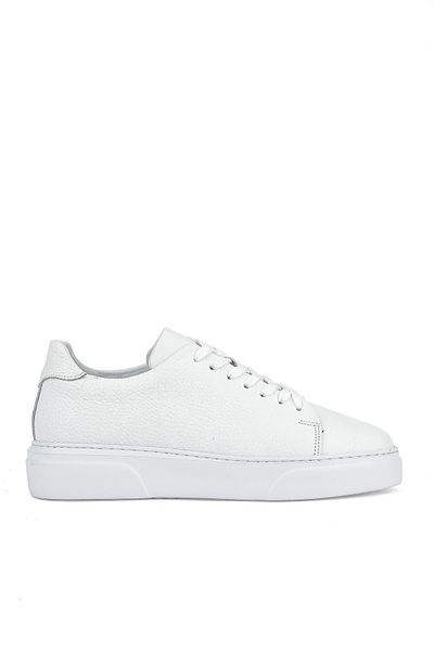 Ziya White Genuine Leather Sneaker for Men 151423 Z511