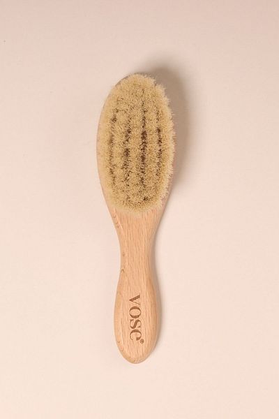 Vose Goat Hair Baby Hair Brush & Wooden Comb