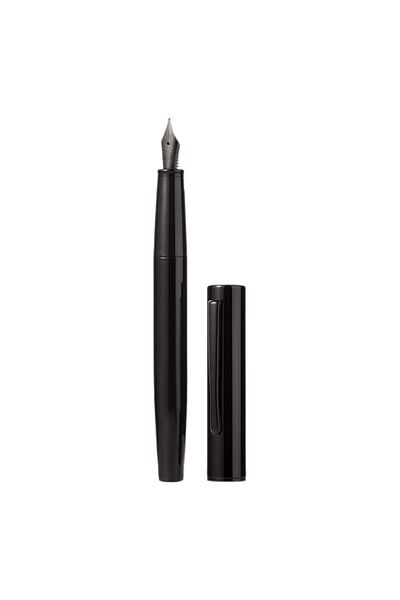 Choice F BK New Hongdian C2 Mystery Explorer Classic Metal Fountain Pen EF/F Polished Plain Nib School Offi