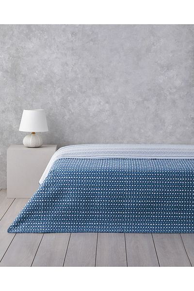 English Home Contemporary Chic Double Multi-Purpose Cover 200X220 cm Navy Blue