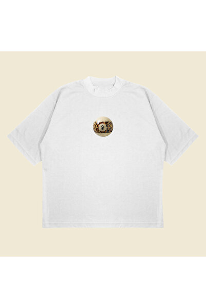 PURE POWER Tricou Lucky9leopard Boxy Fit supradimensionat unisex tricou – cu ...