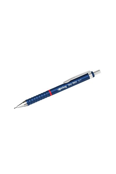 Rotring Retro Versatil Pen |   0.7 mm Tip |   Metallic Blue |   Ergonomic Grip