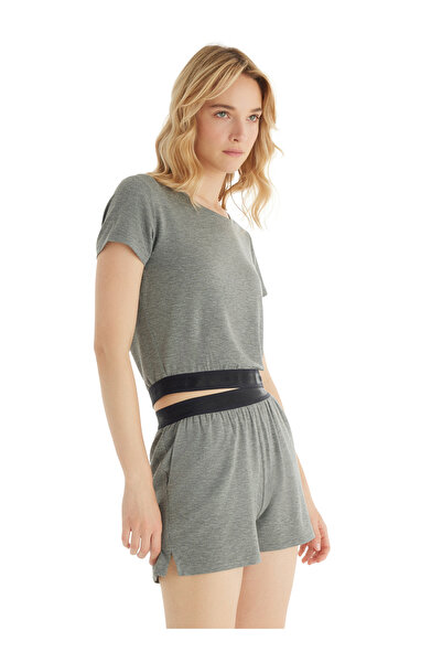 Blackspade Women's Shorts 51819 - Anthracite Melange