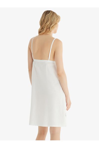 Blackspade Women's Nightgown 51830 - White