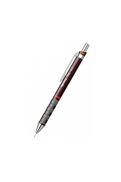 Rotring |   Tikky Versatil Pen, 0.5 mm Tip, Burgundy, Ergonomic Grip, Durable Construction