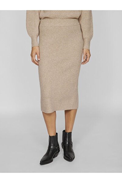 VILA Bleistiftrock Strick