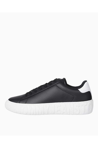 Tommy Hilfiger Men's Tommy Hilfiger Leather Outsole Cupsole Sneaker EM0EM01159