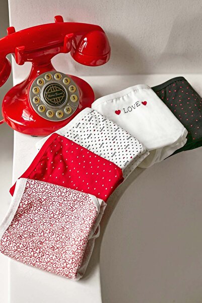 Berrak 11448-11 Kadın 5li Bato Külot