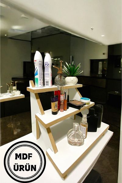 PEKA Table Organizer Countertop Organizer Bathroom Shelf Three Shelves Organizer Bathroom - Kitchen Organizer
