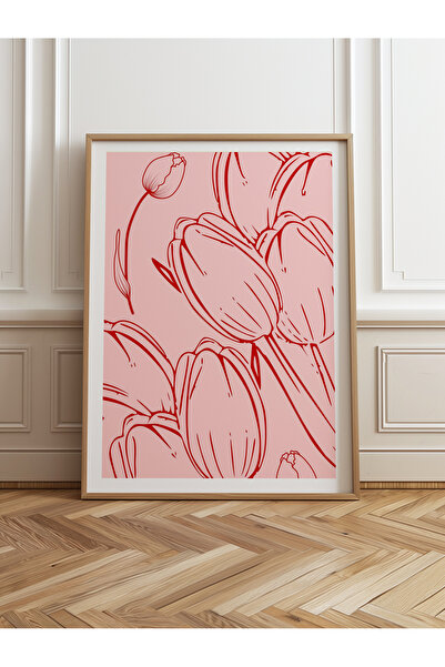 HOMEPACK Pictură cu un singur cadru din lemn Pictură poster dintr-o bucată TK...