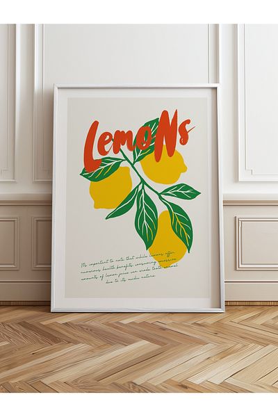 HOMEPACK Pictură cu un singur cadru din lemn Pictură poster dintr-o bucată TK/881